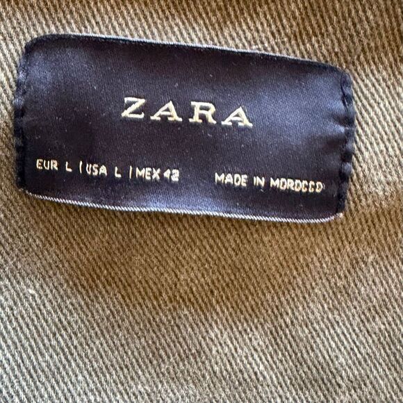 Men’s Zara Distressed Denim Jacket - Picture 3 of 7